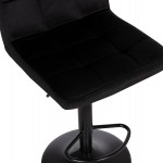 ΣΚΑΜΠΟ ΜΠΑΡ ΠΕΡΙΣΤΡΕΦ. DIANA HM202.44 ΜΑΥΡΟ ΒΕΛΟΥΔΟ--ΜΕΤΑΛΛΟ ΜΑΥΡΟ ΜΑΤ 44x52x109Υεκ