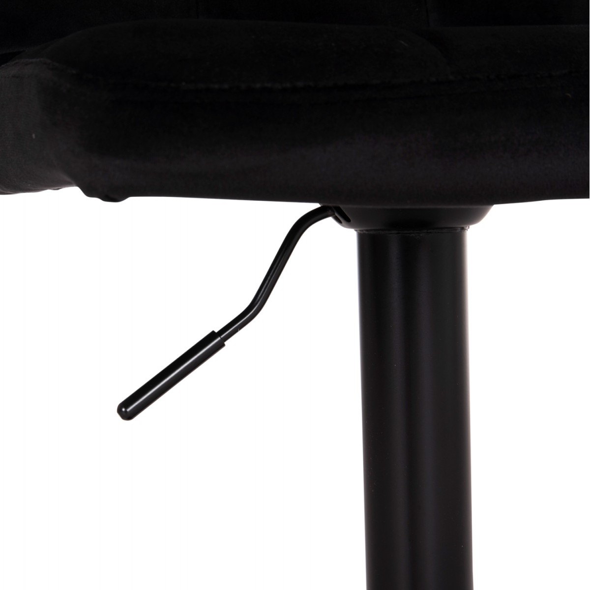 ΣΚΑΜΠΟ ΜΠΑΡ ΠΕΡΙΣΤΡΕΦ. DIANA HM202.44 ΜΑΥΡΟ ΒΕΛΟΥΔΟ--ΜΕΤΑΛΛΟ ΜΑΥΡΟ ΜΑΤ 44x52x109Υεκ