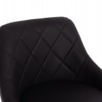 ΣΚΑΜΠΟ ΜΠΑΡ ROSE HM204.21 ΜΕ ΑΜΟΡΤΙΣΕΡ ΧΡΩΜΙΟΥ & ΜΑΥΡΟ PU 48x45x105Υεκ.