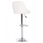 ΣΚΑΜΠΟ ΜΠΑΡ ROSE HM204.22 ΜΕ ΑΜΟΡΤΙΣΕΡ ΧΡΩΜΙΟΥ & ΛΕΥΚΟ PU 48x45x105Υεκ.