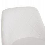 ΣΚΑΜΠΟ ΜΠΑΡ ROSE HM204.22 ΜΕ ΑΜΟΡΤΙΣΕΡ ΧΡΩΜΙΟΥ & ΛΕΥΚΟ PU 48x45x105Υεκ.