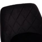 ΣΚΑΜΠΟ ΜΠΑΡ ROSE HM204.44 ΜΕ ΑΜΟΡΤΙΣΕΡ ΧΡΩΜΙΟΥ & ΜΑΥΡΟ ΒΕΛΟΥΔΟ 48x45x105Υεκ.