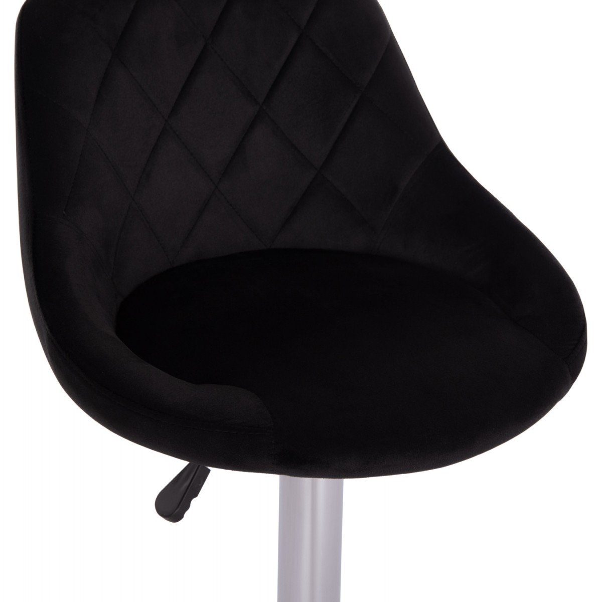 ΣΚΑΜΠΟ ΜΠΑΡ ROSE HM204.44 ΜΕ ΑΜΟΡΤΙΣΕΡ ΧΡΩΜΙΟΥ & ΜΑΥΡΟ ΒΕΛΟΥΔΟ 48x45x105Υεκ.