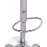 ΣΚΑΜΠΟ ΜΠΑΡ ROSE HM204.44 ΜΕ ΑΜΟΡΤΙΣΕΡ ΧΡΩΜΙΟΥ & ΜΑΥΡΟ ΒΕΛΟΥΔΟ 48x45x105Υεκ.