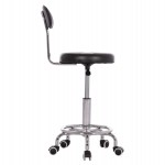 ΣΚΑΜΠΟ ΠΕΡΙΣΤΡΕΦΟΜΕΝΟ ΣΧΕΔΙΑΣΤΗΡΙΟΥ IRIS HM211.21 PU ΜΑΥΡΟ HOMEMARKT 34x43x86,5Υεκ.