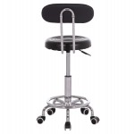 ΣΚΑΜΠΟ ΠΕΡΙΣΤΡΕΦΟΜΕΝΟ ΣΧΕΔΙΑΣΤΗΡΙΟΥ IRIS HM211.21 PU ΜΑΥΡΟ HOMEMARKT 34x43x86,5Υεκ.