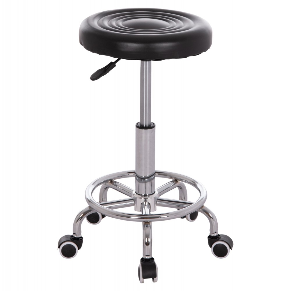 ΣΚΑΜΠΟ ΠΕΡΙΣΤΡΕΦΟΜΕΝΟ ΣΧΕΔΙΑΣΤΗΡΙΟΥ IRIS HM212.21 ΜΑΥΡΟ PU HOMEMARKT Φ32x45-60Υεκ.