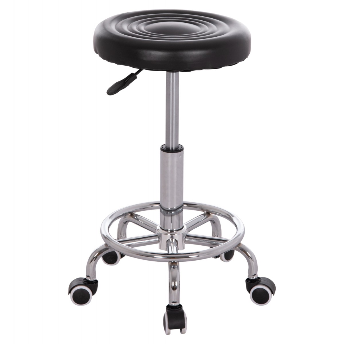 ΣΚΑΜΠΟ ΠΕΡΙΣΤΡΕΦΟΜΕΝΟ ΣΧΕΔΙΑΣΤΗΡΙΟΥ IRIS HM212.21 ΜΑΥΡΟ PU HOMEMARKT Φ32x45-60Υεκ.