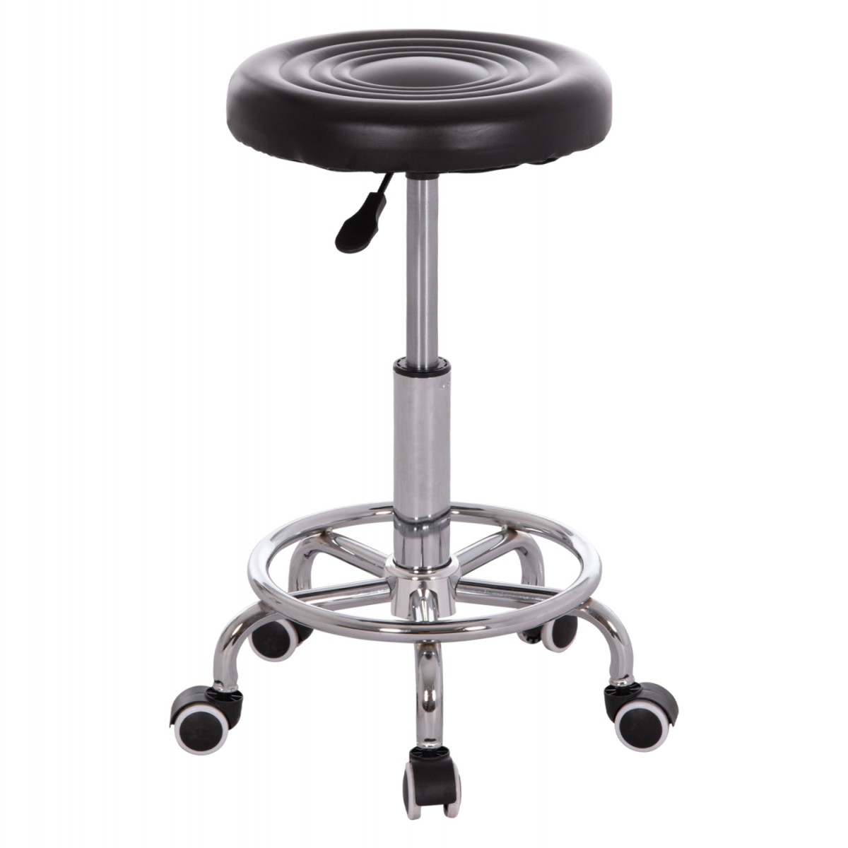 ΣΚΑΜΠΟ ΠΕΡΙΣΤΡΕΦΟΜΕΝΟ ΣΧΕΔΙΑΣΤΗΡΙΟΥ IRIS HM212.21 ΜΑΥΡΟ PU HOMEMARKT Φ32x45-60Υεκ.