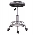 ΣΚΑΜΠΟ ΠΕΡΙΣΤΡΕΦΟΜΕΝΟ ΣΧΕΔΙΑΣΤΗΡΙΟΥ IRIS HM212.21 ΜΑΥΡΟ PU HOMEMARKT Φ32x45-60Υεκ.