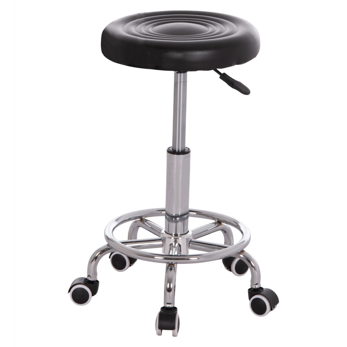 ΣΚΑΜΠΟ ΠΕΡΙΣΤΡΕΦΟΜΕΝΟ ΣΧΕΔΙΑΣΤΗΡΙΟΥ IRIS HM212.21 ΜΑΥΡΟ PU HOMEMARKT Φ32x45-60Υεκ.