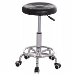 ΣΚΑΜΠΟ ΠΕΡΙΣΤΡΕΦΟΜΕΝΟ ΣΧΕΔΙΑΣΤΗΡΙΟΥ IRIS HM212.21 ΜΑΥΡΟ PU HOMEMARKT Φ32x45-60Υεκ.