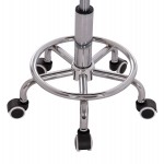 ΣΚΑΜΠΟ ΠΕΡΙΣΤΡΕΦΟΜΕΝΟ ΣΧΕΔΙΑΣΤΗΡΙΟΥ IRIS HM212.21 ΜΑΥΡΟ PU HOMEMARKT Φ32x45-60Υεκ.