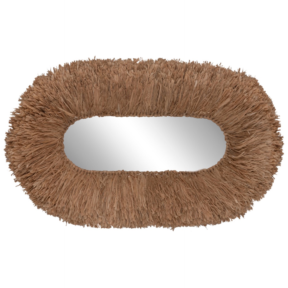 ΚΑΘΡΕΠΤΗΣ ΤΟΙΧΟΥ ΟΒΑΛ HM4711 ΠΛΑΙΣΙΟ ΙΝΕΣ ΣΙΖΑΛ ΣΕ ΧΡΩΜΑ ΦΥΣΙΚΟ 95x60x15(πάχος)εκ.