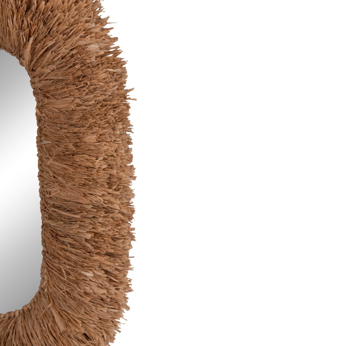 ΚΑΘΡΕΠΤΗΣ ΤΟΙΧΟΥ ΟΒΑΛ HM4711 ΠΛΑΙΣΙΟ ΙΝΕΣ ΣΙΖΑΛ ΣΕ ΧΡΩΜΑ ΦΥΣΙΚΟ 95x60x15(πάχος)εκ.