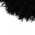 ΔΙΑΚΟΣΜΗΤΙΚΟΣ ΚΑΘΡΕΠΤΗΣ ΤΟΙΧΟΥ ΣΤΡΟΓΓΥΛΟΣ BRENNO HM4713 ΙΝΕΣ ΜΠΑΝΑΝΑΣ ΜΑΥΡΟ Φ80εκ