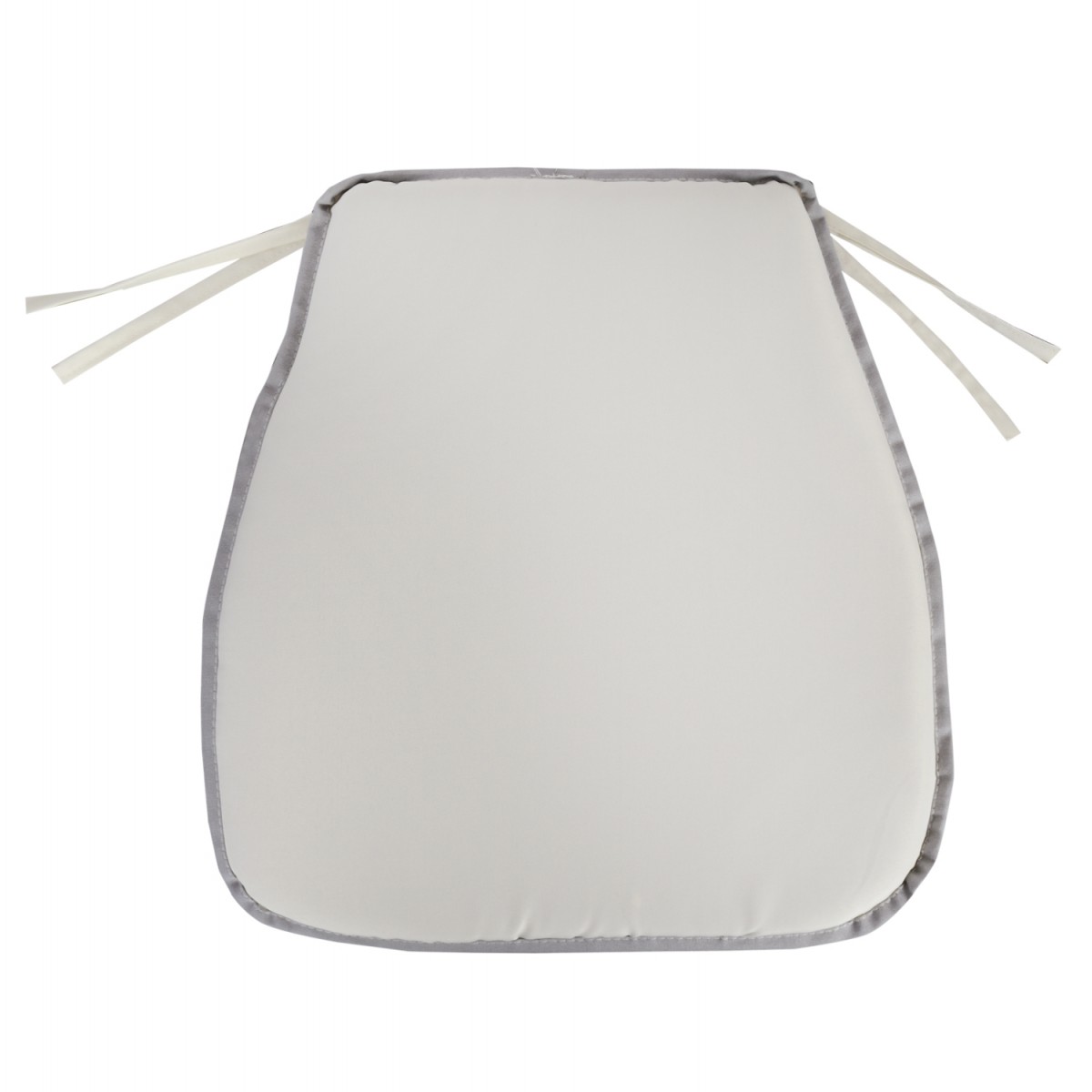 ΜΑΞΙΛΑΡΙ TIFFANYS ΕΚΡΟΥ ΜΕ ΡΕΛΙ ΓΚΡΙ 40Χ40Χ3 εκ.