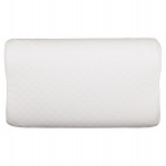 ΜΑΞΙΛΑΡΙ ΥΠΝΟΥ BEZEL HM673 MEMORY FOAM-ΛΕΥΚΟ ΥΦΑΣΜΑ 55x32Υεκ