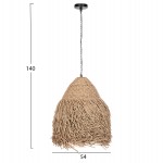 ΦΩΤΙΣΤΙΚΟ ΟΡΟΦΗΣ ΚΡΕΜΑΣΤΟ HM4348 SEAGRASS ΣΕ ΦΥΣΙΚΟ ΧΡΩΜΑ Φ54x56-140Υεκ.