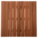 ΕΠΙΦΑΝΕΙΑ ΤΡΑΠΕΖΙΟΥ ΞΥΛΟ TEAK-ΦΥΣΙΚΟ ΤΕΤΡΑΓΩΝΗ HM6139 ΜΑΣΙΦ 80x80x4(πάχος)εκ.