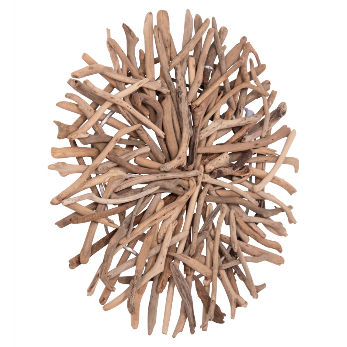 ΦΩΤΙΖΟΜΕΝΟ ΔΙΑΚΟΣΜΗΤΙΚΟ ΤΟΙΧΟΥ DREAMER HM4422 DRIFTWOOD ΜΕ ΤΑΙΝΙΑ LED Φ90x7(πάχος)εκ