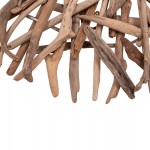 ΦΩΤΙΖΟΜΕΝΟ ΔΙΑΚΟΣΜΗΤΙΚΟ ΤΟΙΧΟΥ DREAMER HM4422 DRIFTWOOD ΜΕ ΤΑΙΝΙΑ LED Φ90x7(πάχος)εκ