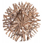 ΦΩΤΙΖΟΜΕΝΟ ΔΙΑΚΟΣΜΗΤΙΚΟ ΤΟΙΧΟΥ DREAMER HM4422 DRIFTWOOD ΜΕ ΤΑΙΝΙΑ LED Φ90x7(πάχος)εκ