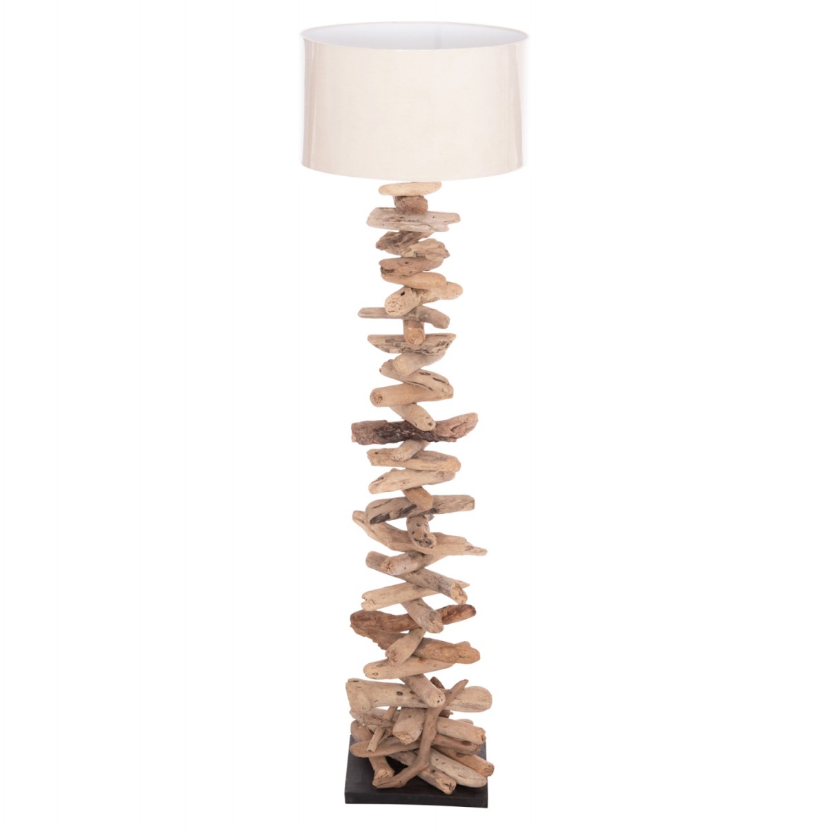 ΔΙΑΚΟΣΜΗΤΙΚΟ ΦΩΤΙΣΤΙΚΟ ΔΑΠΕΔΟΥ ALTAR HM4430 DRIFTWOOD--ΛΕΥΚΟ PVC Φ45x155Υεκ.