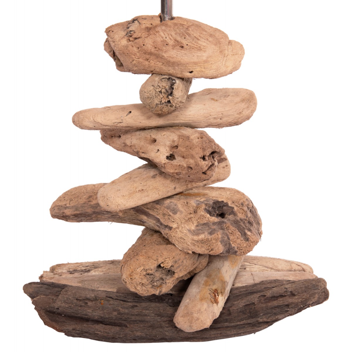 ΕΠΙΤΡΑΠΕΖΙΟ ΔΙΑΚΟΣΜΗΤΙΚΟ ΦΩΤΙΣΤΙΚΟ IVAR HM4431 DRIFTWOOD & RATTAN 32x30x53Υεκ.