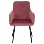 ΠΟΛΥΘΡΟΝΑ LATRELL HM8582.12 ΣΑΠΙΟ ΜΗΛΟ ΒΕΛΟΥΔΟ & ΜΑΥΡΑ ΜΕΤΑΛΛΙΚΑ ΠΟΔΙΑ 54x57x84Yεκ.