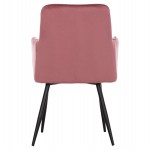 ΠΟΛΥΘΡΟΝΑ LATRELL HM8582.12 ΣΑΠΙΟ ΜΗΛΟ ΒΕΛΟΥΔΟ & ΜΑΥΡΑ ΜΕΤΑΛΛΙΚΑ ΠΟΔΙΑ 54x57x84Yεκ.