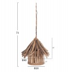 ΦΩΤΙΣΤΙΚΟ ΟΡΟΦΗΣ ΚΡΕΜΑΣΤΟ TREIT HM4874 DRIFTWOOD ΣΕ ΦΥΣΙΚΟ Φ40x73Υεκ [1xΕ27]