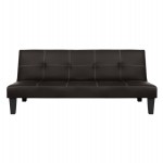 ΚΑΝΑΠΕΣ ΚΡΕΒΑΤΙ 3Θ HM3002.04 ΚΑΦΕ PU ΜΕ ΓΑΖΙΑ 186x90x82