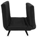 ΚΑΝΑΠΕΣ ΚΡΕΒΑΤΙ 2 ΑΤΟΜΩΝ ASMA HM3077.03 ΣΚΟΥΡΟ ΓΚΡΙ ΥΦΑΣΜΑ 140x80x77Yεκ.