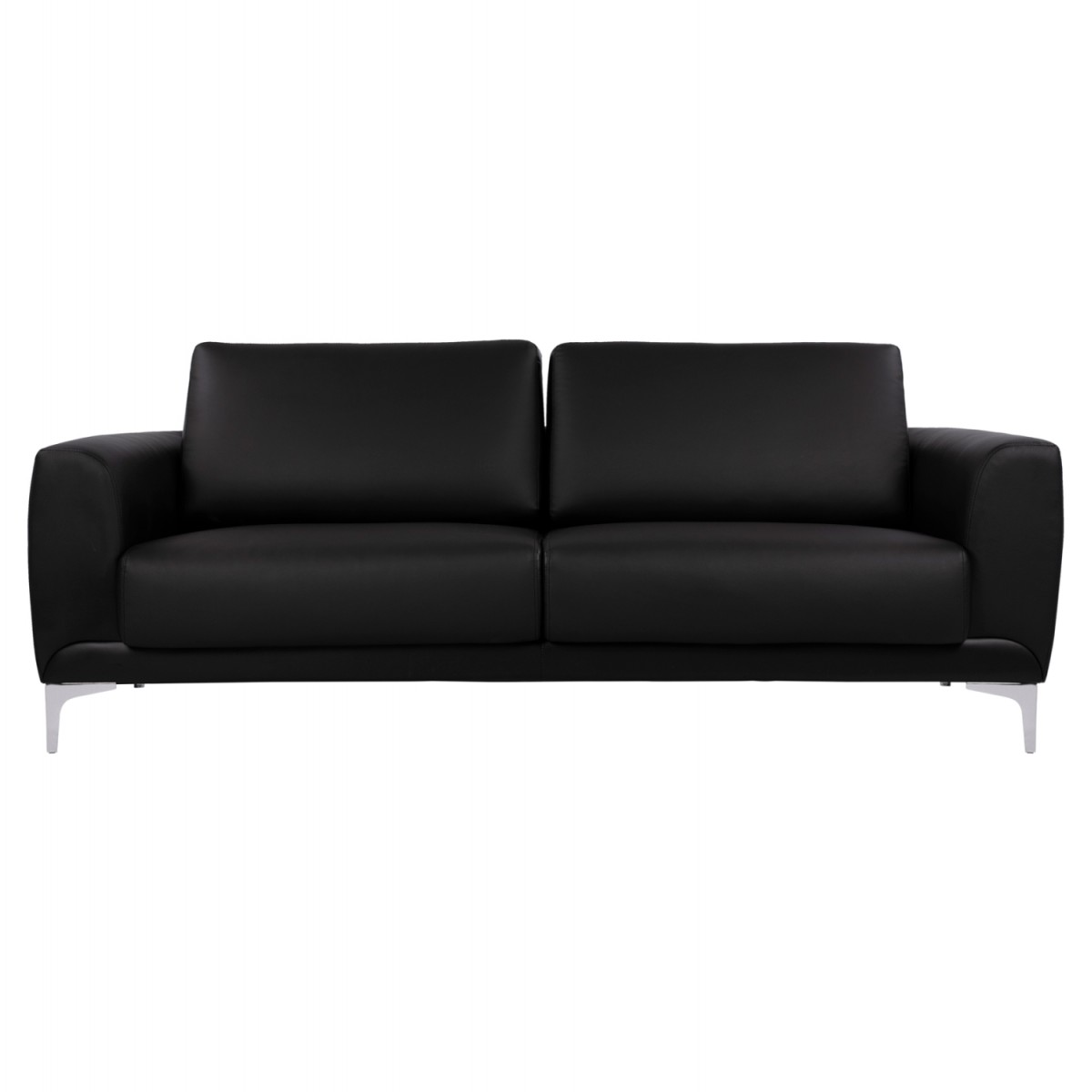 ΚΑΝΑΠΕΣ 3ΘΕΣΙΟΣ KENZIE HM3121.31 ΜΕ ΜΑΥΡΟ PU 190x81x81 εκ.