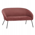 ΚΑΝΑΠΕΣ 2ΘΕΣΙΟΣ JOYCE ΒΕΛΟΥΔΟ ΣΑΠΙΟ ΜΗΛΟ ΚΑΙ ΜΕΤΑΛΛΙΚΑ ΠΟΔΙΑ 142X80X75 HM8548.02