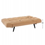 ΚΑΝΑΠΕΣ ΚΡΕΒΑΤΙ 3ΘΕΣΙΟΣ ΑΠΟ ΒΕΛΟΥΔΟ ΜΠΕΖ HM3167.07 182Χ80Χ88Υ εκ.