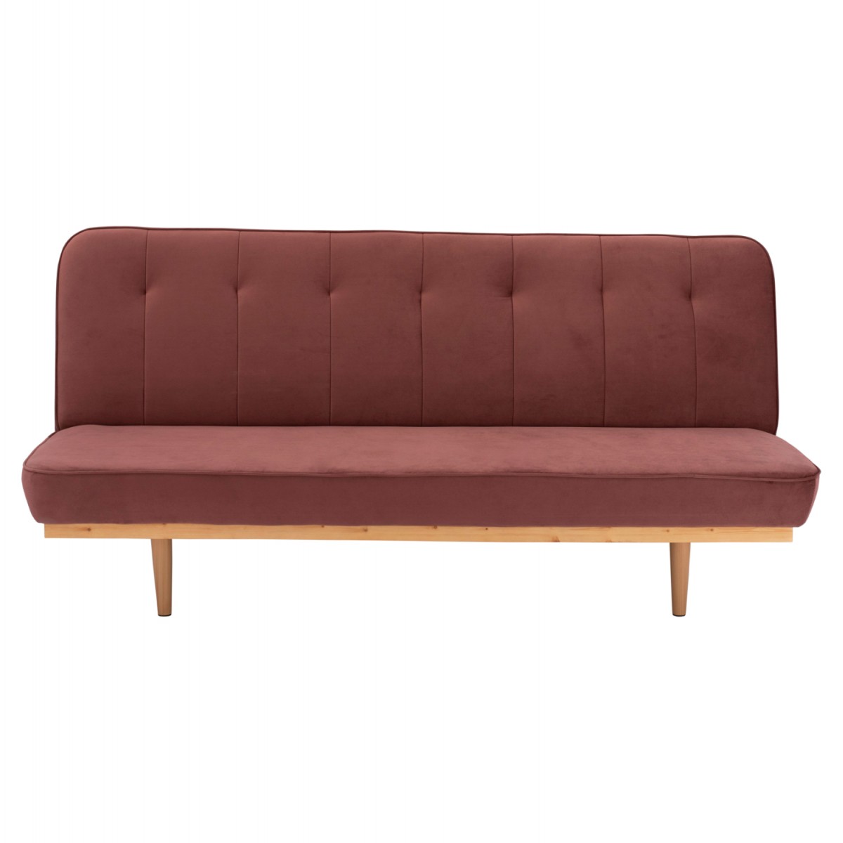 ΚΑΝΑΠΕΣ ΚΡΕΒΑΤΙ 3ΘΕΣΙΟΣ ΑΠΟ ΒΕΛΟΥΔΟ ΣΑΠΙΟ ΜΗΛΟ HM3168.02 193Χ85Χ88Υ εκ.