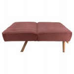 ΚΑΝΑΠΕΣ ΚΡΕΒΑΤΙ 3ΘΕΣΙΟΣ ΑΠΟ ΒΕΛΟΥΔΟ ΣΑΠΙΟ ΜΗΛΟ HM3168.02 193Χ85Χ88Υ εκ.