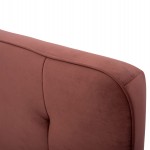 ΚΑΝΑΠΕΣ ΚΡΕΒΑΤΙ 3ΘΕΣΙΟΣ ΑΠΟ ΒΕΛΟΥΔΟ ΣΑΠΙΟ ΜΗΛΟ HM3168.02 193Χ85Χ88Υ εκ.