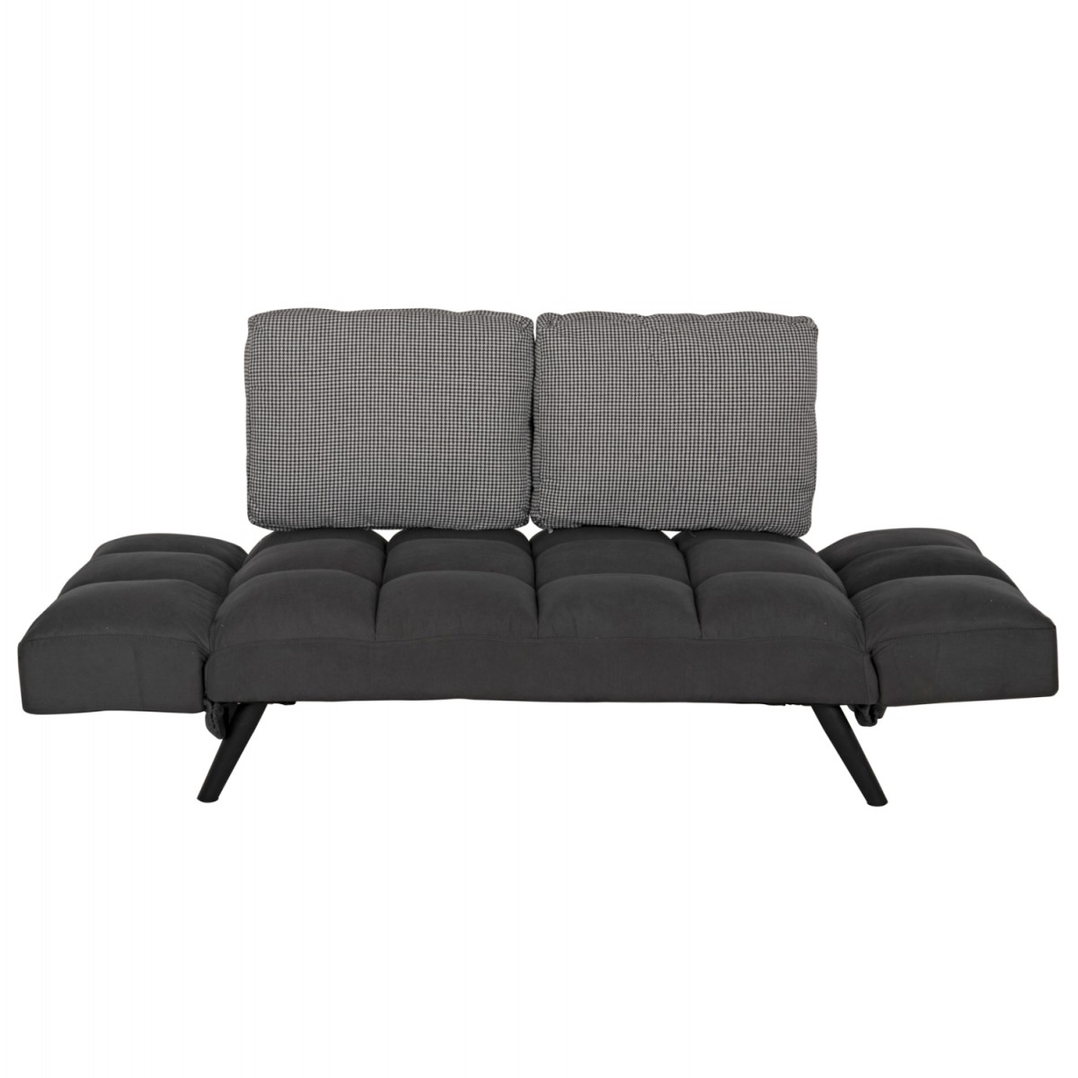 ΚΑΝΑΠΕΣ 3ΘΕΣΙΟΣ ΠΟΛΥΜΟΡΦΙΚΟΣ HM3169.01 ΓΚΡΙ ΜΕ ΜΑΞΙΛΑΡΙΑ 190Χ75Χ89Υ εκ.