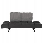 ΚΑΝΑΠΕΣ 3ΘΕΣΙΟΣ ΠΟΛΥΜΟΡΦΙΚΟΣ HM3169.01 ΓΚΡΙ ΜΕ ΜΑΞΙΛΑΡΙΑ 190Χ75Χ89Υ εκ.