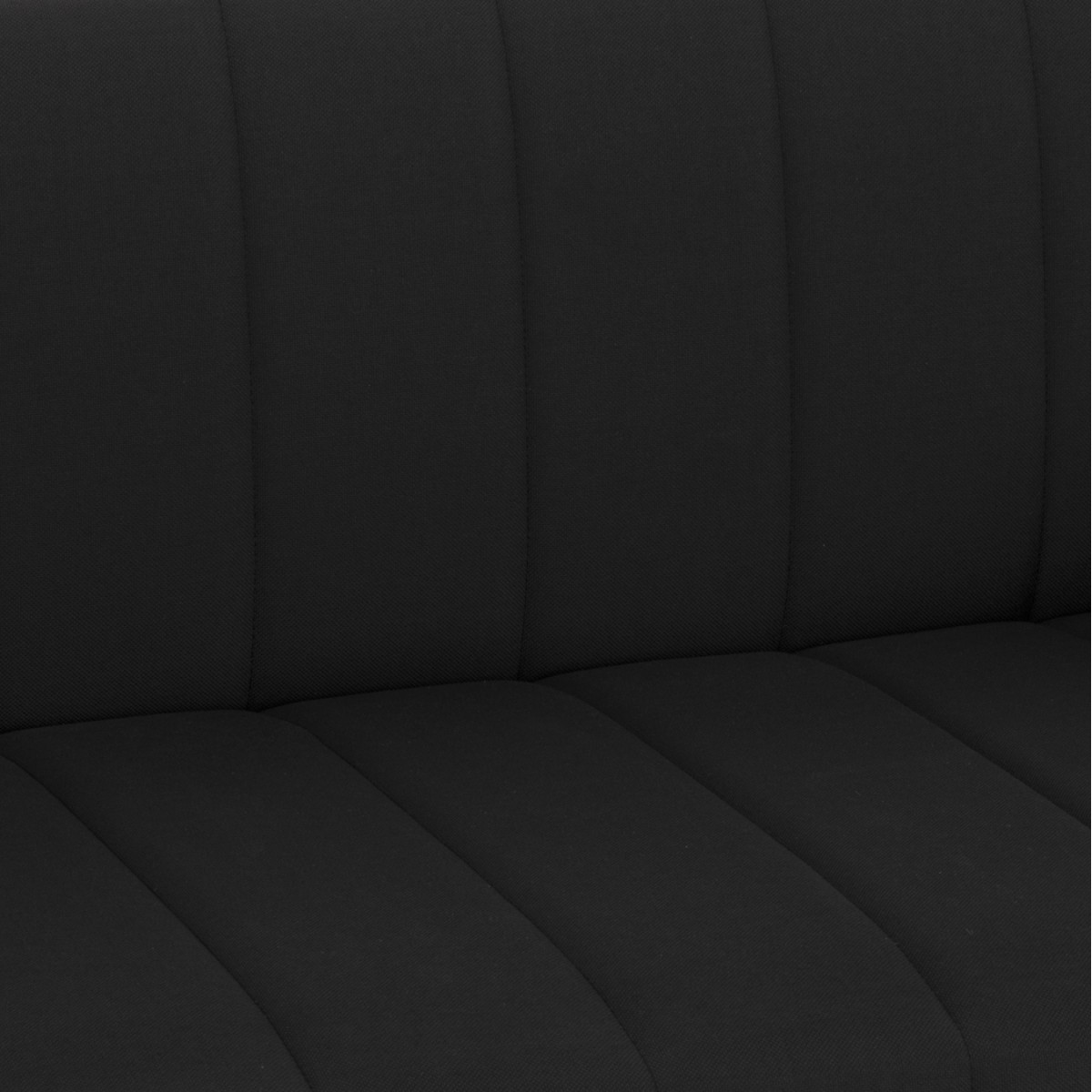 ΚΑΝΑΠΕΣ ΚΡΕΒΑΤΙ ANDRI ΤΡΙΘΕΣΙΟΣ ΜΑΥΡΟΣ HM3239.01 180x72x77 εκ.