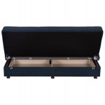 ΚΑΝΑΠΕΣ ΚΡΕΒΑΤΙ ANDRI ΤΡΙΘΕΣΙΟΣ ΜΠΛΕ HM3239.07 180x83x74Y εκ.