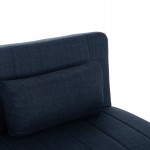 ΚΑΝΑΠΕΣ ΚΡΕΒΑΤΙ ANDRI ΤΡΙΘΕΣΙΟΣ ΜΠΛΕ HM3239.07 180x83x74Y εκ.