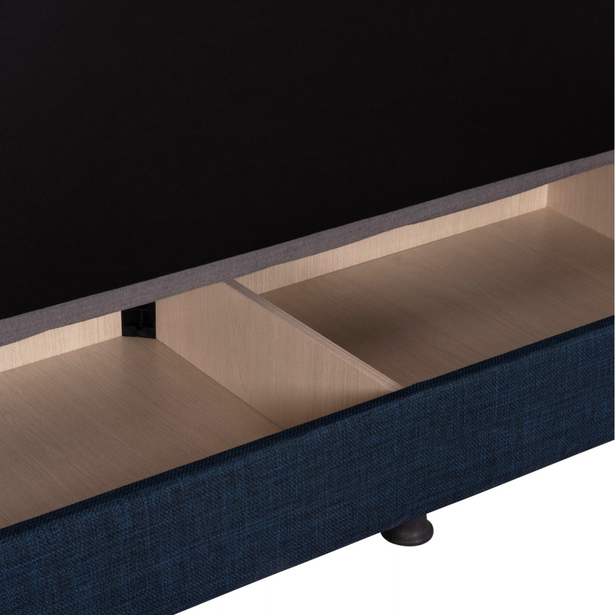 ΚΑΝΑΠΕΣ ΚΡΕΒΑΤΙ ANDRI ΤΡΙΘΕΣΙΟΣ ΜΠΛΕ HM3239.07 180x83x74Y εκ.