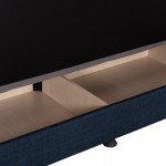 ΚΑΝΑΠΕΣ ΚΡΕΒΑΤΙ ANDRI ΤΡΙΘΕΣΙΟΣ ΜΠΛΕ HM3239.07 180x83x74Y εκ.