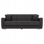 ΚΑΝΑΠΕΣ ΚΡΕΒΑΤΙ POLYA ΤΡΙΘΕΣΙΟΣ HM3240.03 ΓΚΡΙ 215x85x76Υ εκ.