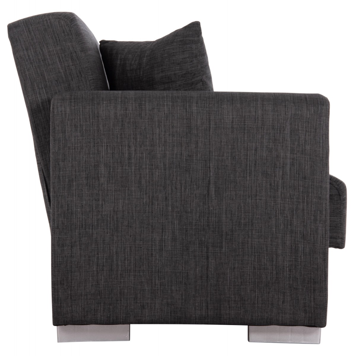 ΚΑΝΑΠΕΣ ΚΡΕΒΑΤΙ POLYA ΤΡΙΘΕΣΙΟΣ HM3240.03 ΓΚΡΙ 215x85x76Υ εκ.