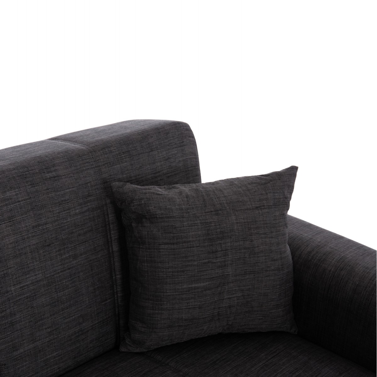 ΚΑΝΑΠΕΣ ΚΡΕΒΑΤΙ POLYA ΤΡΙΘΕΣΙΟΣ HM3240.03 ΓΚΡΙ 215x85x76Υ εκ.